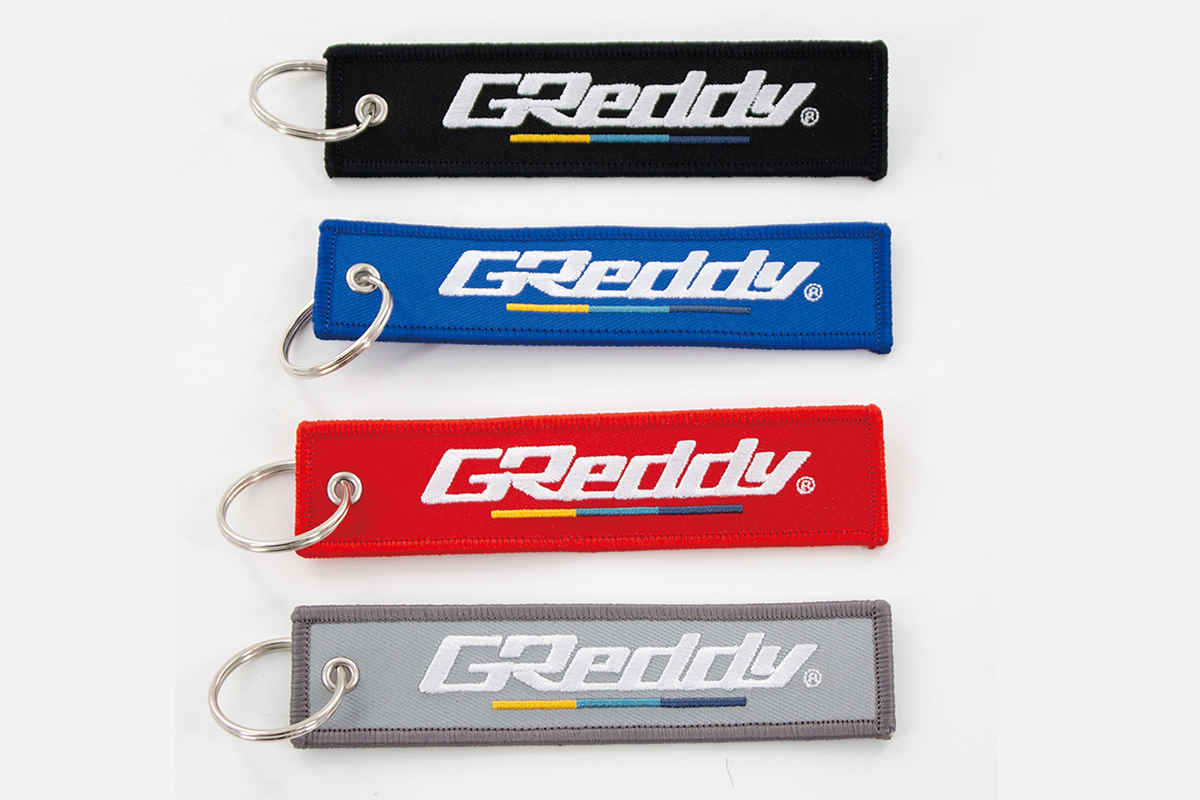 GReddy Preflight Keychain Ver.4 [Black, Blue, Red, Gray